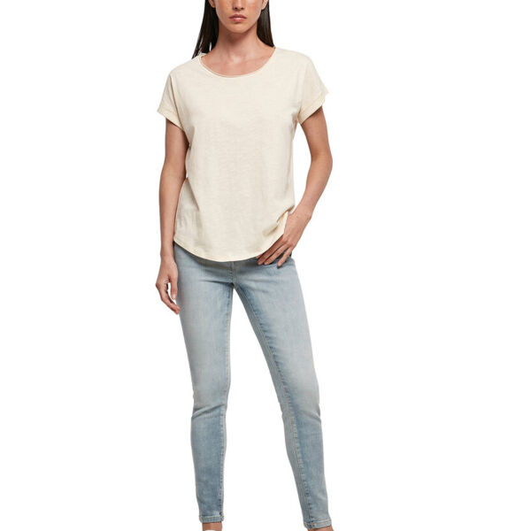 Women's long slub tee Thumbnail