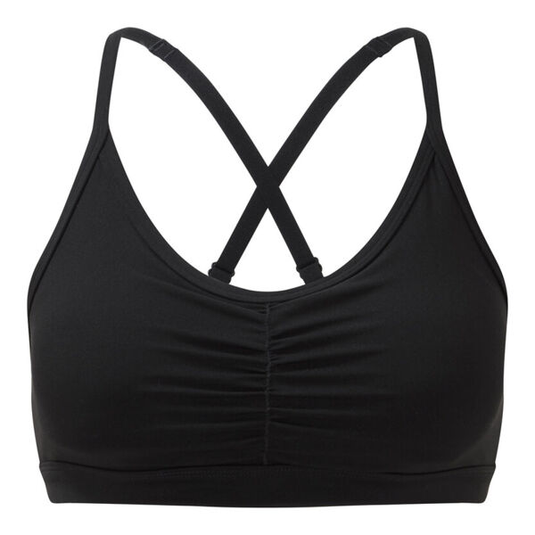 Tridri® ruched sports bra (medium impact) Thumbnail
